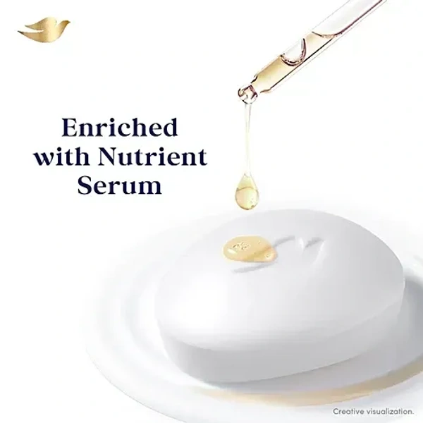 Dove Cream Beauty Bathing Bar, Has 1/4th Moisturizing Cream, 225 g (Pack of 3) - 225g