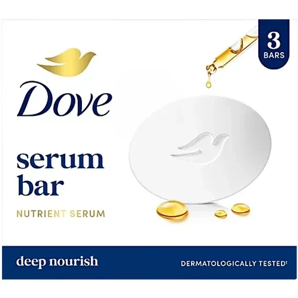 Dove Cream Beauty Bathing Bar, Has 1/4th Moisturizing Cream, 225 g (Pack of 3) - 225g