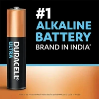 Duracell Ultra Alkaline AAA Batteries, 2 pcs