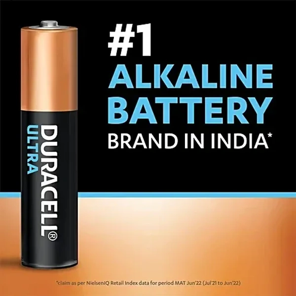 Duracell Ultra Alkaline AAA Batteries, 2 pcs