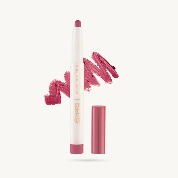 Retractable Lip Crayon | Poppins - raspberry pink