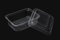 Paras Polymers Premium Quality Pastic Containers  - 750 ML, Transparent