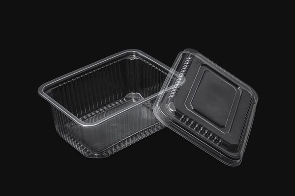 Paras Polymers Premium Quality Pastic Containers  - 1000 ML, Transparent
