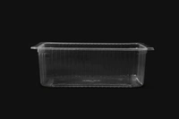 Paras Polymers Premium Quality Pastic Containers  - 1500 ML, Transparent