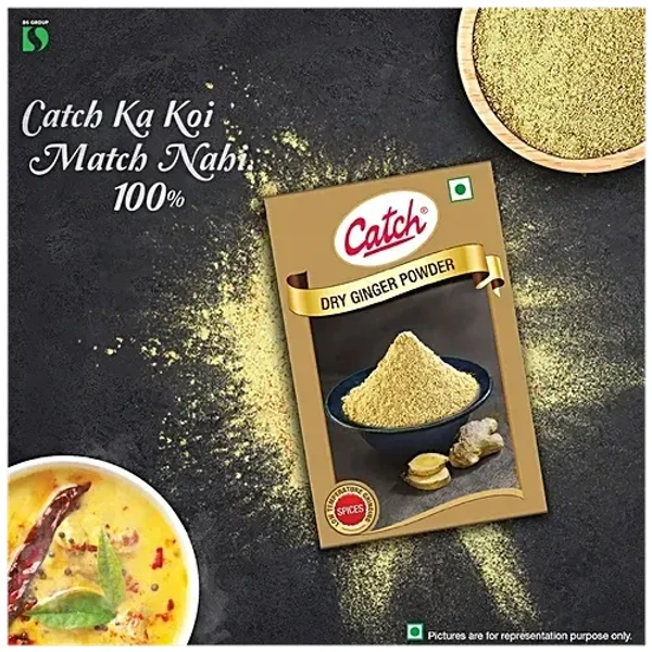 Catch Dry Ginger Powder - Enhances Flavour, 90 g Carton - 90G