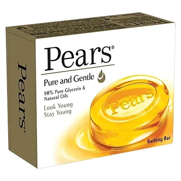 Pears Pure & Gentle Bathing Bar, 125 g