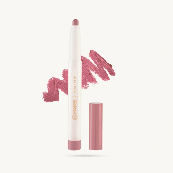 Retractable Lip Crayon | Poppins - rosy pink