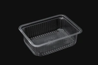 Paras Polymers Premium Quality Pastic Containers  - 250 ML, Transparent