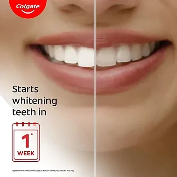 Colgate Visible White Toothpaste - Sparkling Mint, 100 g With 20 % More - 120