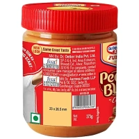 Dr.Oetker FunFoods Creamy Peanut Butter, 375 g Jar