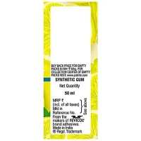 Fevigum Lime Fragrance Synthetic Gum, 50 ml - Yellow