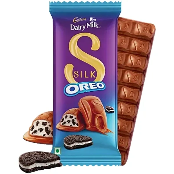 Cadbury Dairy Milk Silk Oreo Chocolate Bar,  - 124 g
