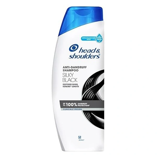 Head Shoulders Silky Black Anti Dandruff Shampoo  340ml