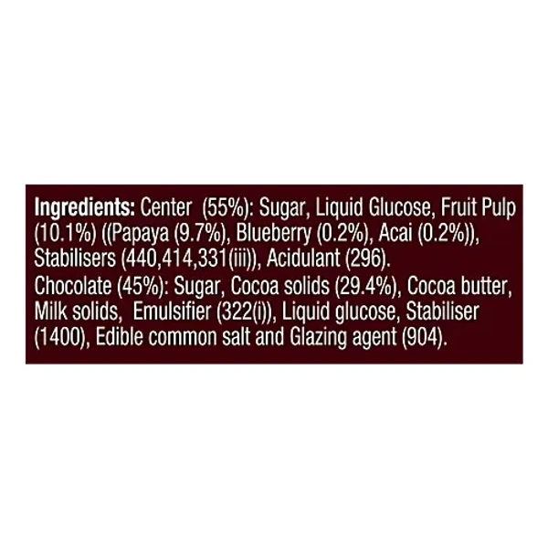 Hershey's Exotic Dark Flavored Center Chocolate - Blueberry & Acai, - 33.3 g