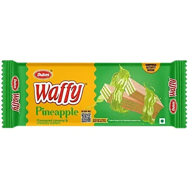 Dukes Waffy Pineapple Flavoured Wafers, 55 g