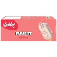 Vadilal Red Velvet Badabite Ice Cream, 75 ml