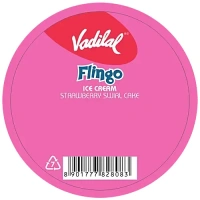  vadilal flingo swirl cake cone 110 ml - 110 ml