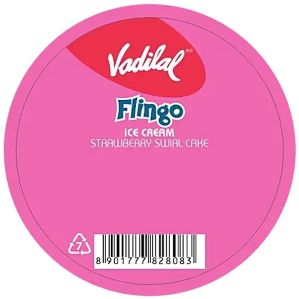  vadilal flingo swirl cake cone 110 ml - 110 ml
