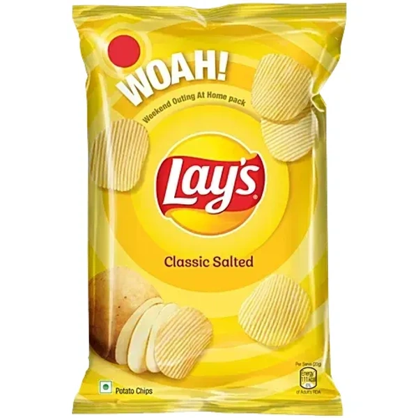 Lay's Classic Salted Potato Chips - 67 g