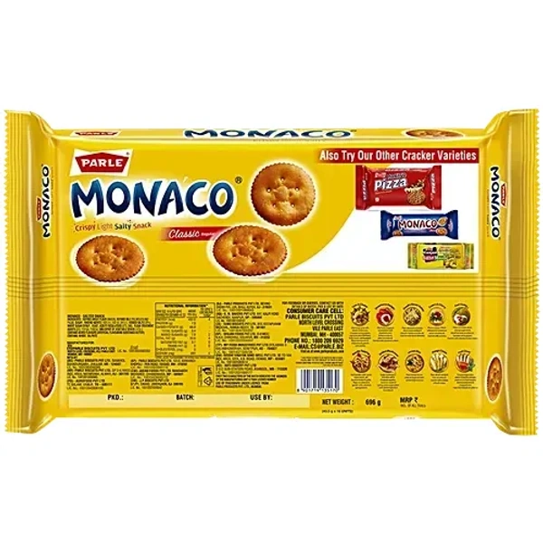 Parle Monaco Classic Regular Salted Biscuits, 696 g