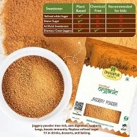 Dhampur Green Organic Jaggery/Gur Powder, 800 g Pouch - 800G