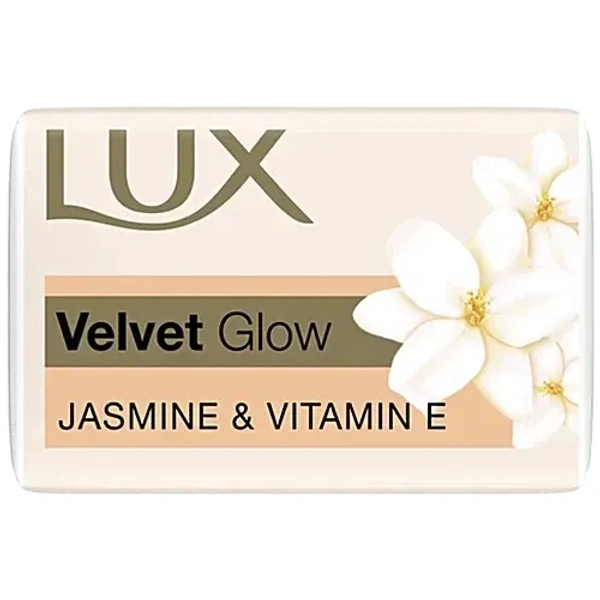 Lux Velvet Glow Soap With Jasmine & Vitamin E, 4*75 g (Pack of 4) - 75g