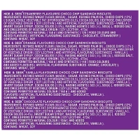 Parle Platina Hide & Seek Choco Chip Creme Sandwiches - Assorted Flavours, 400 g