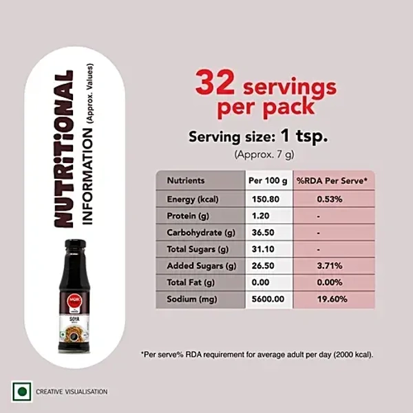 Wok Tok by Veeba Soya Drizzle, 225 g - 225g