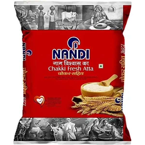 NANDI Chakki Fresh Atta, 10 kg