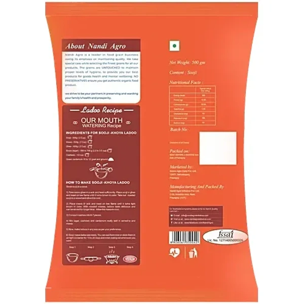 NANDI Pure Suji 500g