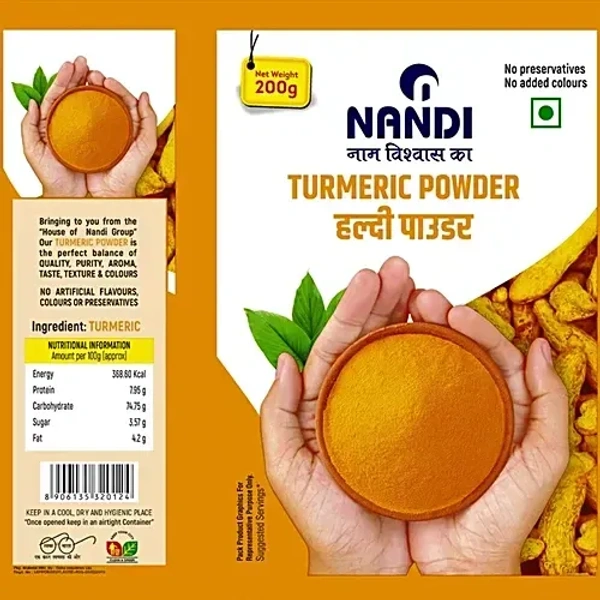 NANDI Turmeric Powder, 100 g