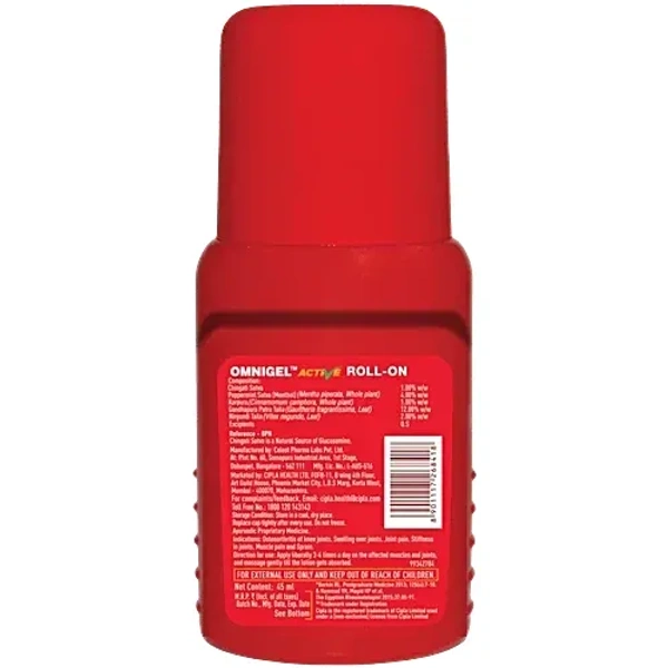 Omnigel Active Roll On Pain Expert - 45 ml