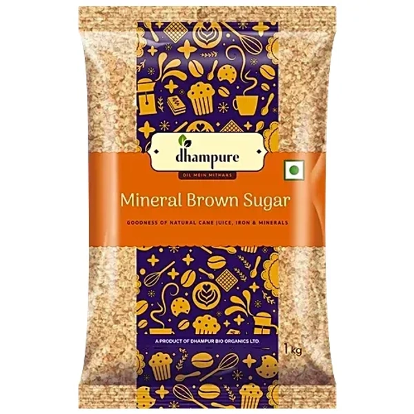 Dhampure Mineral Brown Sugar, 1 kg - 1kg