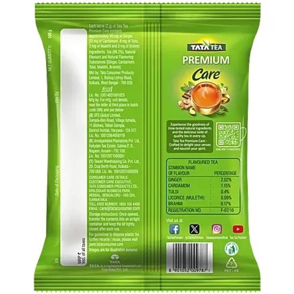 Tata Tea Premium Care Tea, 500 g - 500g