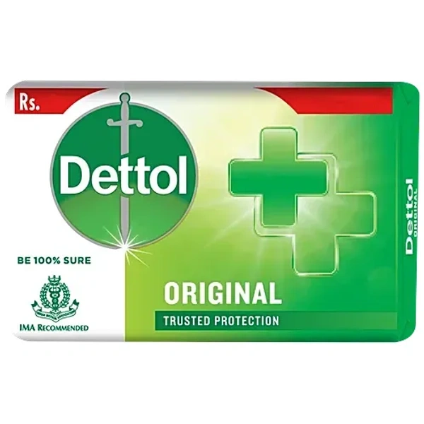 Dettol Bathing Soap Bar - Original, 99.99% Germ Protection, Dermatologically Tested, 42 g - 45g
