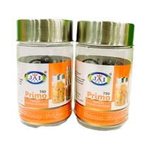 Jai Pet - Primo Stainless Steel Air tight Container Deluxe Jar - 750, Stainless Steel