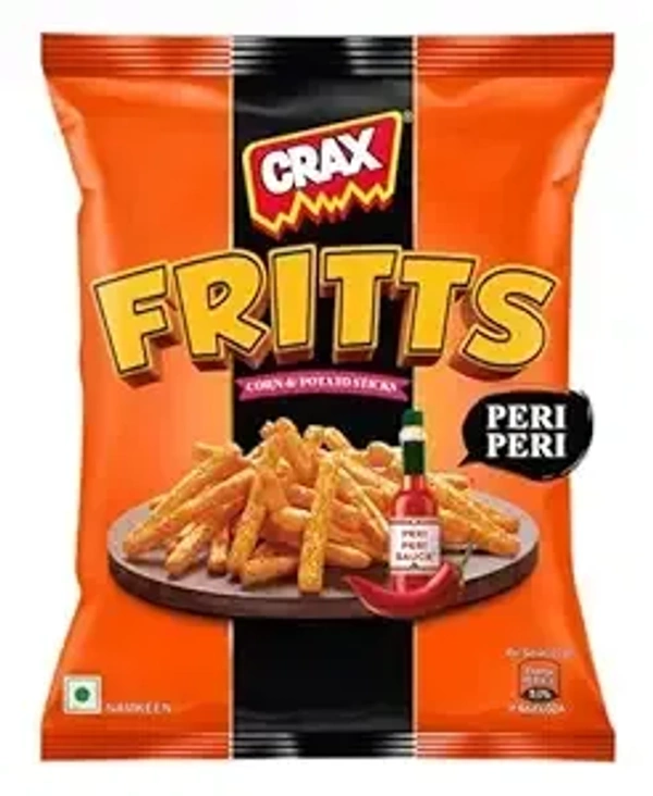 Crax Fritts Peri Peri Corn & Potato Sticks Snacks