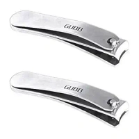 GUBB Curved Nail Clipper For Men & Women | Stainless Steel Nail Cutter