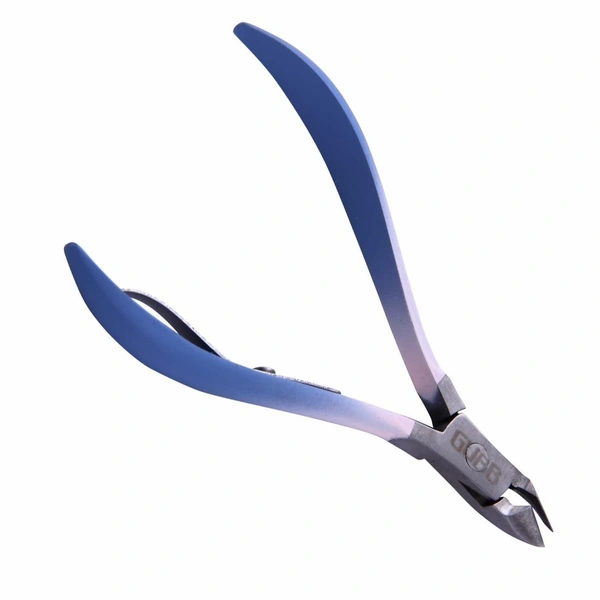 GUBB Nail Nipper For Thick & Ingrown Nails | Cuticle Cutter - Curved Blades for Precise Cutting, Comfortable Grip, Long Lasting Stainless Steel, Multipurpose - For Ingrown Nails & Cuticles