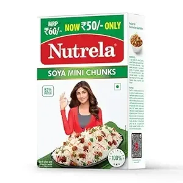 Nutrela Soya Mini Chunks 200 grams