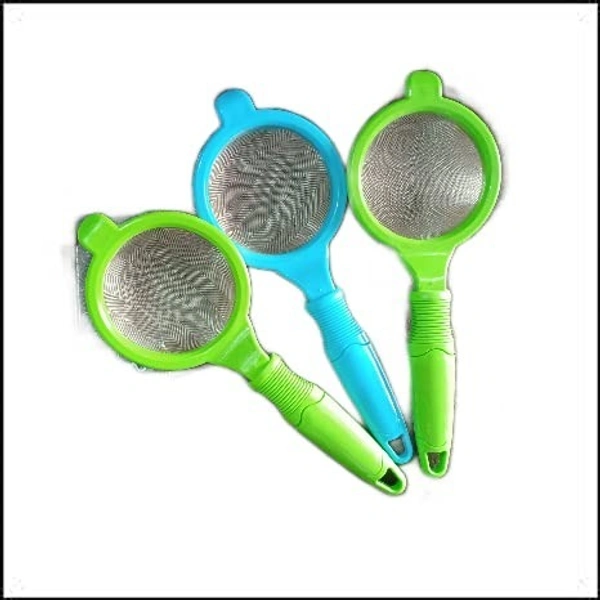 Apex Green Tea Strainers | high qulatity Double mesh Strainers - 24 x 7.5 x 3  Cm, Multi-color