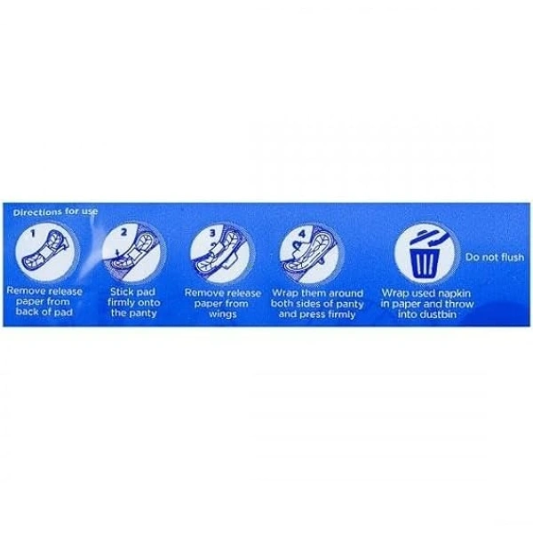 Stayfree Secure Cottony Soft Cover with Wings Sanitary Pads - Regular 18 Count  - 