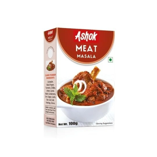 Ashok Meat Masala | Blended Spice With Natural Ingredient For Delicious Cooking - 100 Gram - 100g