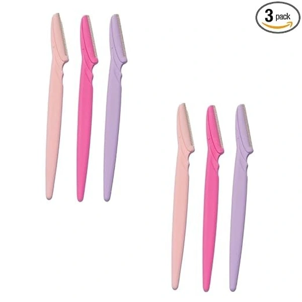 GUBB Face Razor For Women | For Instant, Safe & Painless Facial Hair Removal | Dermaplaning Tool for Sensitive Skin | Razor for Upper Lips, Face, Eyebrows, Chin, Forehead, Sideburns | Non-Foldable