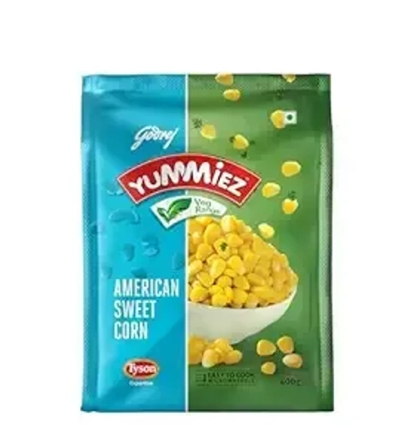 Yummiez Godrej American Sweet Corn Pouch, 400 G