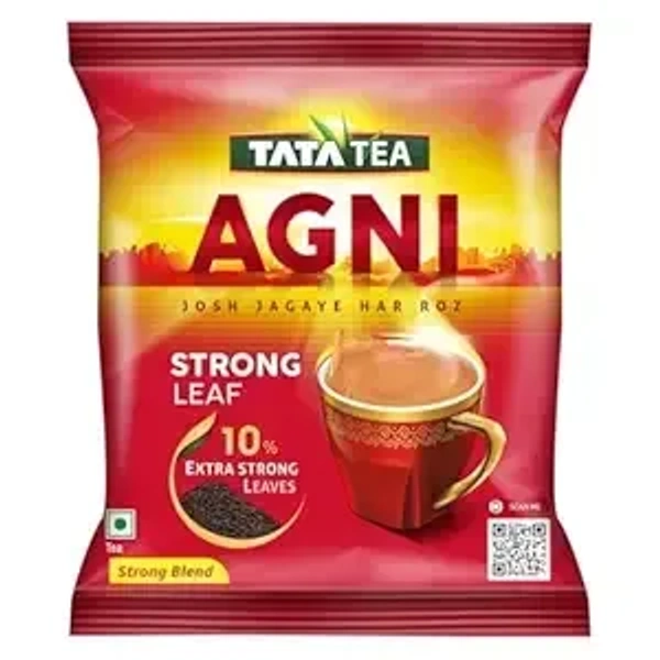 Tata Tea Agni | Strong chai With 10% Extra Strong Leaves | Black Tea | 250g - 250g
