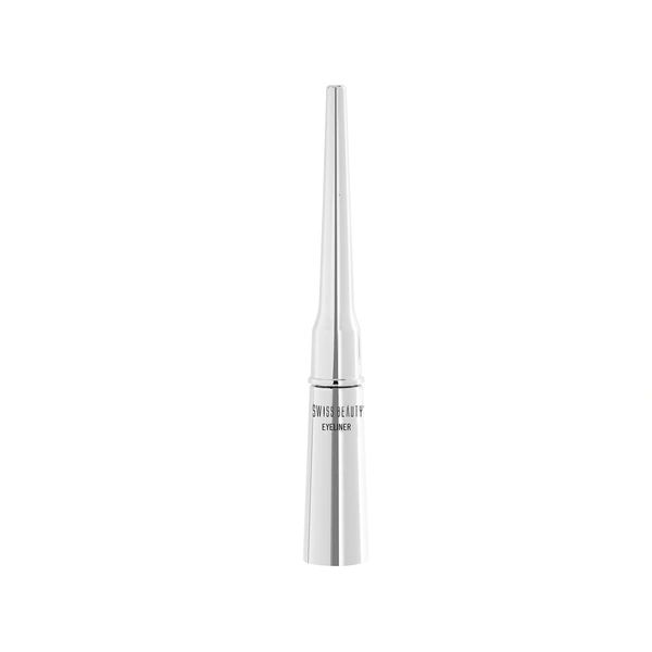 Swiss Beauty Liquid Eyeliner | Long Lasting | Water Resistent | Deep Rich Black Pigment | Quick Drying & Non-Fading | Eye Makeup  - Black