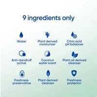 Head & Shoulders BARE Anti-Dandruff Shampoo,Pure Clean,Sulfate-Free,Silicone-Free,Dye-FreeGentle shampoo 400ml