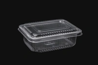 Paras Polymers Premium Quality Pastic Containers  - 750 ML, Transparent