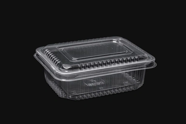 Paras Polymers Premium Quality Pastic Containers  - 750 ML, Transparent